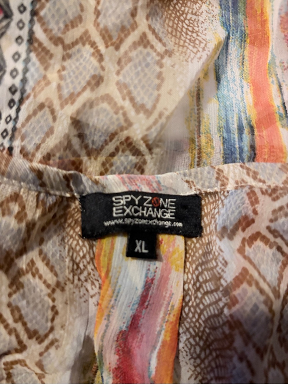 Pastel Multi-Stripe V-Neck Maxi Dress - Picture 3 of 5